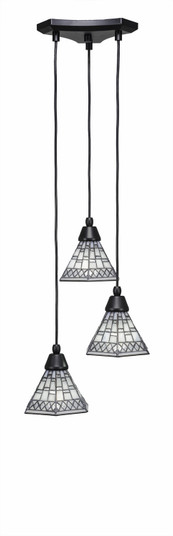 Europa Three Light Mini Pendant in Matte Black (200|28-MB-9105)