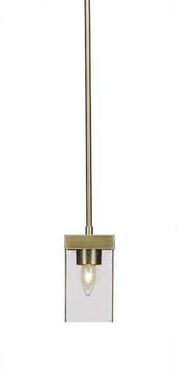 Nouvelle One Light Mini Pendant in New Age Brass (200|3023-NAB-530)