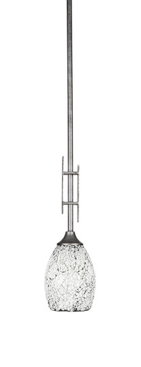 Uptowne One Light Mini Pendant in Aged Silver (200|320-AS-4165)