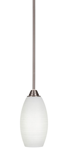 Paramount One Light Mini Pendant in Brushed Nickel (200|3401-BN-4041)