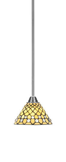 Paramount One Light Mini Pendant in Brushed Nickel (200|3401-BN-9415)
