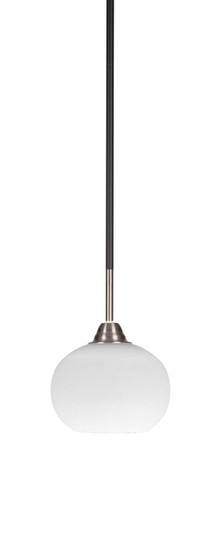 Paramount One Light Mini Pendant in Matte Black & Brushed Nickel (200|3401-MBBN-212)