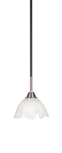 Paramount One Light Mini Pendant in Matte Black & Brushed Nickel (200|3401-MBBN-755)
