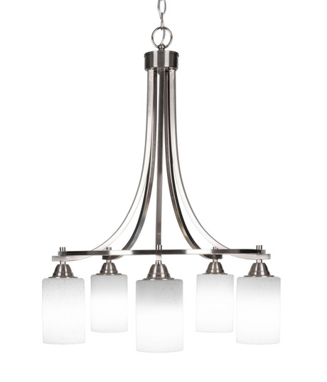 Paramount Five Light Chandelier in Brushed Nickel (200|3415-BN-310)