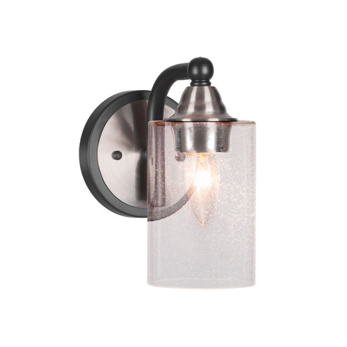 Paramount One Light Wall Sconce in Matte Black & Brushed Nickel (200|3421-MBBN-300)