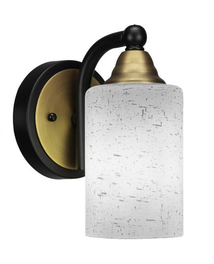 Paramount One Light Wall Sconce in Matte Black & Brass (200|3421-MBBR-310)