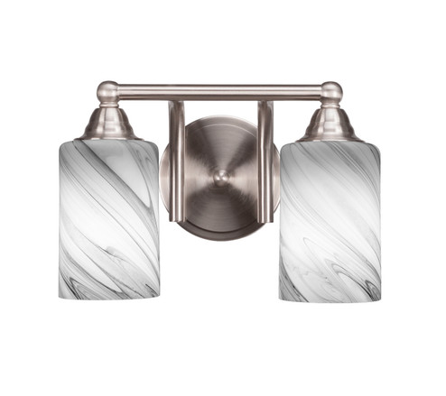 Paramount Two Light Bath Bar in Brushed Nickel (200|3422-BN-3009)
