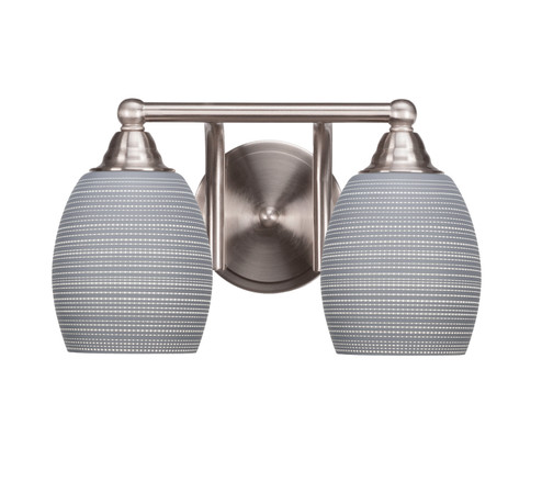 Paramount Two Light Bath Bar in Brushed Nickel (200|3422-BN-4022)