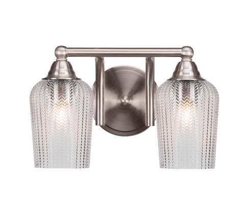 Paramount Two Light Bath Bar in Brushed Nickel (200|3422-BN-4250)