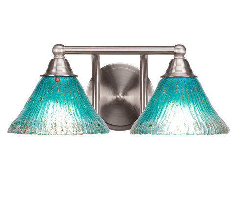 Paramount Two Light Bath Bar in Brushed Nickel (200|3422-BN-458)