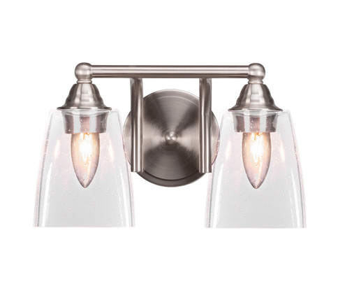 Paramount Two Light Bath Bar in Brushed Nickel (200|3422-BN-461)