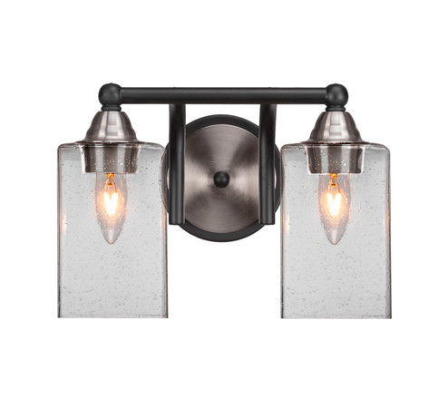 Paramount Two Light Bath Bar in Matte Black & Brushed Nickel (200|3422-MBBN-530)
