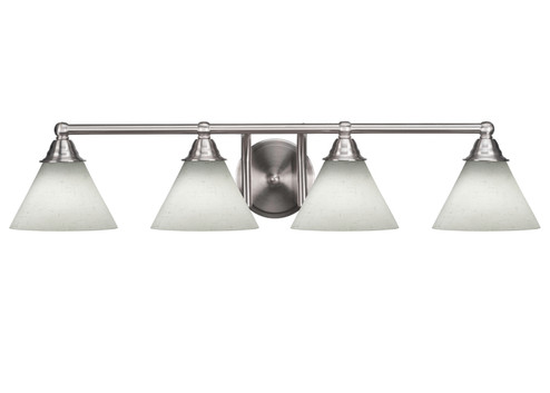 Paramount Four Light Bath Bar in Brushed Nickel (200|3424-BN-312)