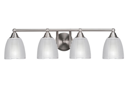 Paramount Four Light Bath Bar in Brushed Nickel (200|3424-BN-500)