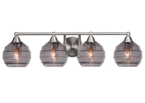 Paramount Four Light Bath Bar in Brushed Nickel (200|3424-BN-5112)