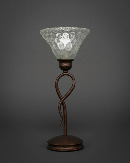 Leaf One Light Mini Table Lamp in Bronze (200|35-BRZ-451)