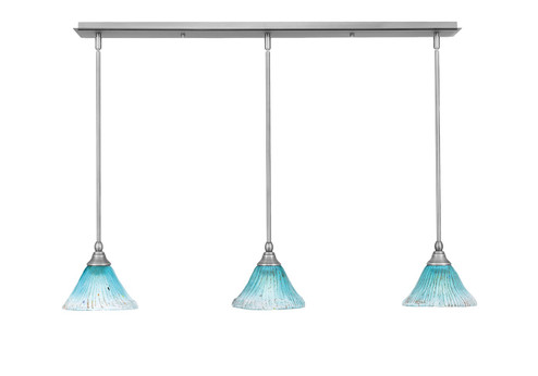 Any Three Light Linear Pendalier in Brushed Nickel (200|36-BN-458)