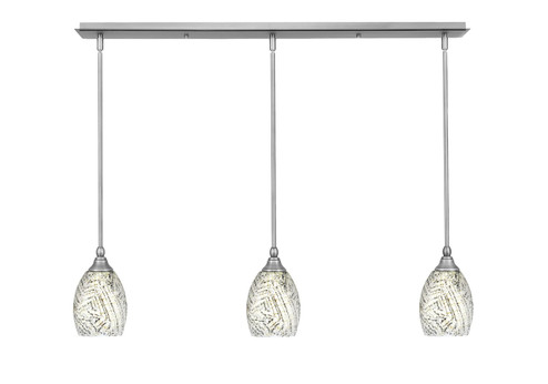 Any Three Light Linear Pendalier in Brushed Nickel (200|36-BN-5054)