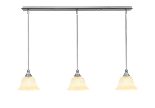 Any Three Light Linear Pendalier in Brushed Nickel (200|36-BN-508)