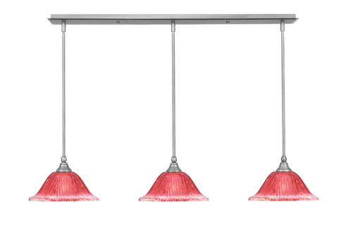 Any Three Light Linear Pendalier in Brushed Nickel (200|36-BN-736)