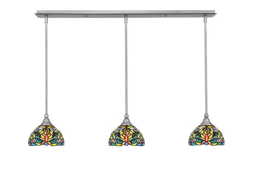Any Three Light Linear Pendalier in Brushed Nickel (200|36-BN-9905)