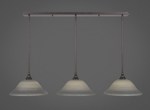 Any Three Light Mini Pendant in Bronze (200|36-BRZ-604)
