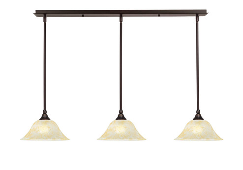 Any Three Light Linear Pendalier in Dark Granite (200|36-DG-513)