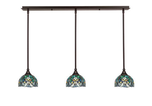 Any Three Light Linear Pendalier in Dark Granite (200|36-DG-9925)