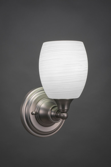 Any One Light Wall Sconce in Brushed Nickel (200|40-BN-615)