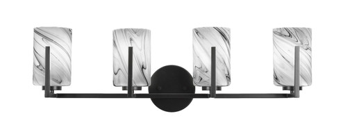 Atlas Four Light Bath Bar in Matte Black (200|4514-MB-3009)