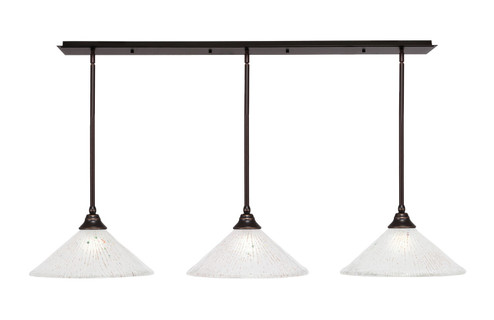 Any Three Light Multi Light Pendant in Dark Granite (200|48-DG-711)
