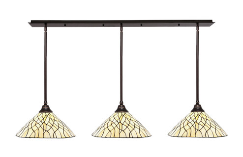 Any Three Light Multi Light Pendant in Dark Granite (200|48-DG-911)
