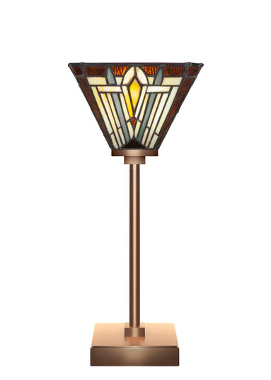 Luna One Light Table Lamp in New Age Brass (200|54-NAB-9596)