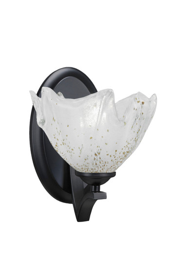 Zilo One Light Wall Sconce in Matte Black (200|551-MB-755)