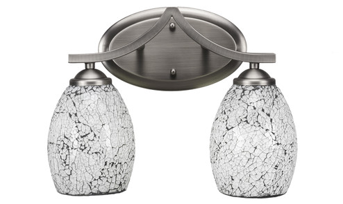 Zilo Two Light Bath Bar in Graphite (200|552-GP-4165)