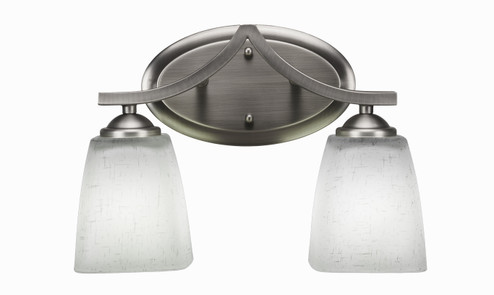 Zilo Two Light Bath Bar in Graphite (200|552-GP-460)
