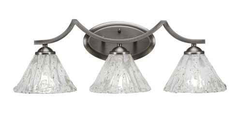 Zilo Three Light Bath Bar in Graphite (200|553-GP-7195) Zilo Three Light Bath Bar in Graphite (200|553-GP-7195)