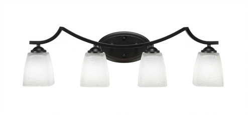 Zilo Four Light Bath Bar in Matte Black (200|554-MB-460)
