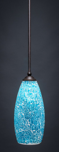 Zilo One Light Mini Pendant in Dark Granite (200|560-DG-5065)