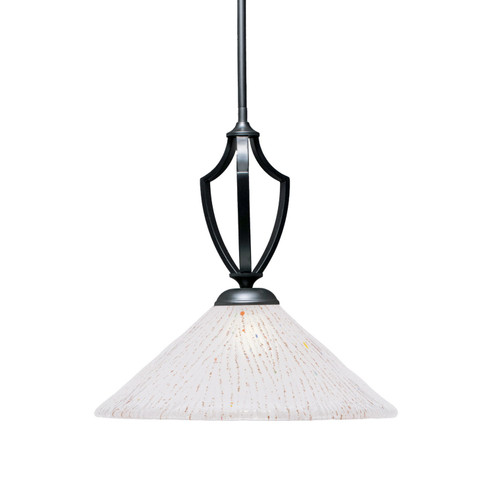 Zilo One Light Pendant in Matte Black (200|562-MB-711)