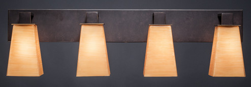 Apollo Four Light Bath Bar in Dark Granite (200|584-DG-670) Apollo Four Light Bath Bar in Dark Granite (200|584-DG-670)