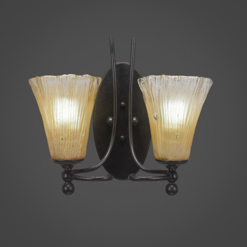 Capri Two Light Wall Sconce in Dark Granite (200|590-DG-720)