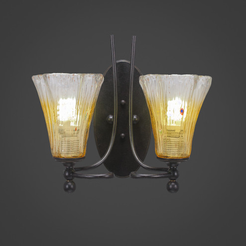 Capri Two Light Wall Sconce in Dark Granite (200|590-DG-724)