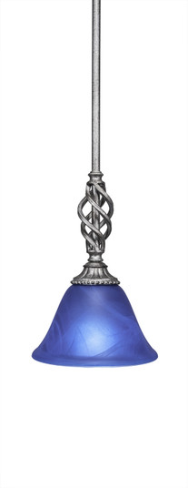 Eleganté One Light Mini Pendant in Aged Silver (200|80-AS-4155)