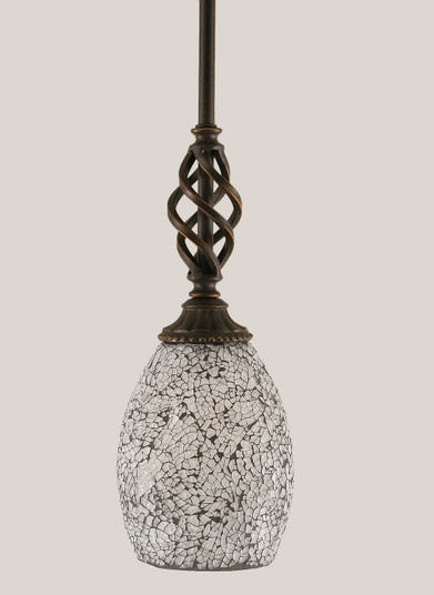 Eleganté One Light Mini Pendant in Dark Granite (200|80-DG-4165)