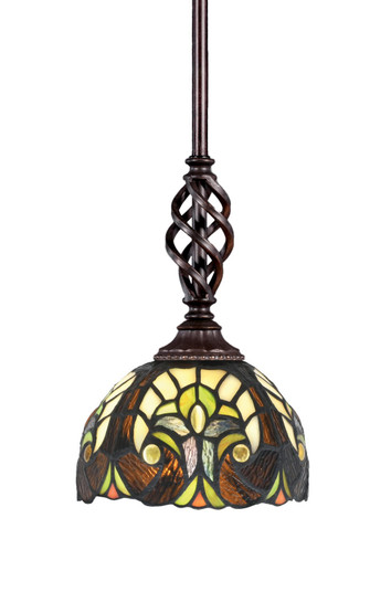 Eleganté One Light Mini Pendant in Dark Granite (200|80-DG-9945)