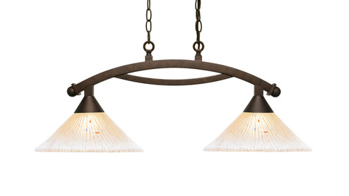 Bow Two Light Island Bar in Bronze (200|872-BRZ-700)