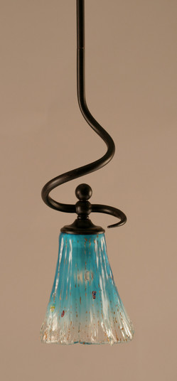 Capri One Light Mini Pendant in Dark Granite (200|901-DG-725)