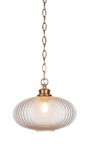 Carina One Light Pendant in New Age Brass (200|92-NAB-4658)