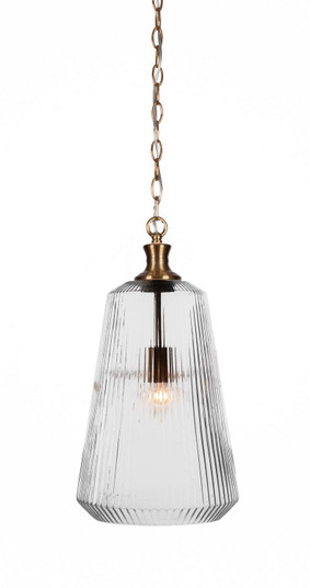 Carina One Light Pendant in New Age Brass (200|93-NAB-4640)